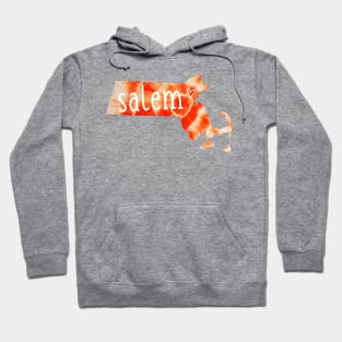 Tie Dye Salem Massachusetts Hoodie